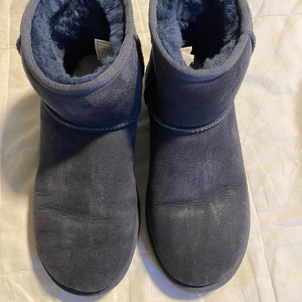 Navy Ugg Mini 8.5